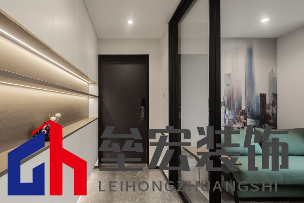 玄關餐邊柜電視柜一體化，超棒設計藏不住了！