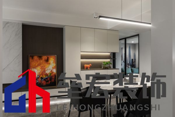 玄關餐邊柜電視柜一體化，超棒設計藏不住了！