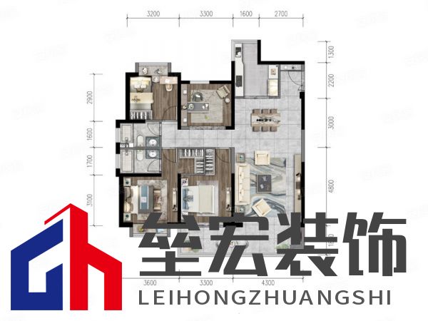 142㎡現(xiàn)代簡(jiǎn)約丨 黑白格調(diào)下的溫柔空間！