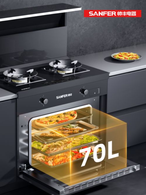 帥豐電器T1-7B蒸烤一體集成灶，讓平凡的生活浪漫