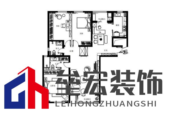 華樾國(guó)際全屋整裝-現(xiàn)代簡(jiǎn)約