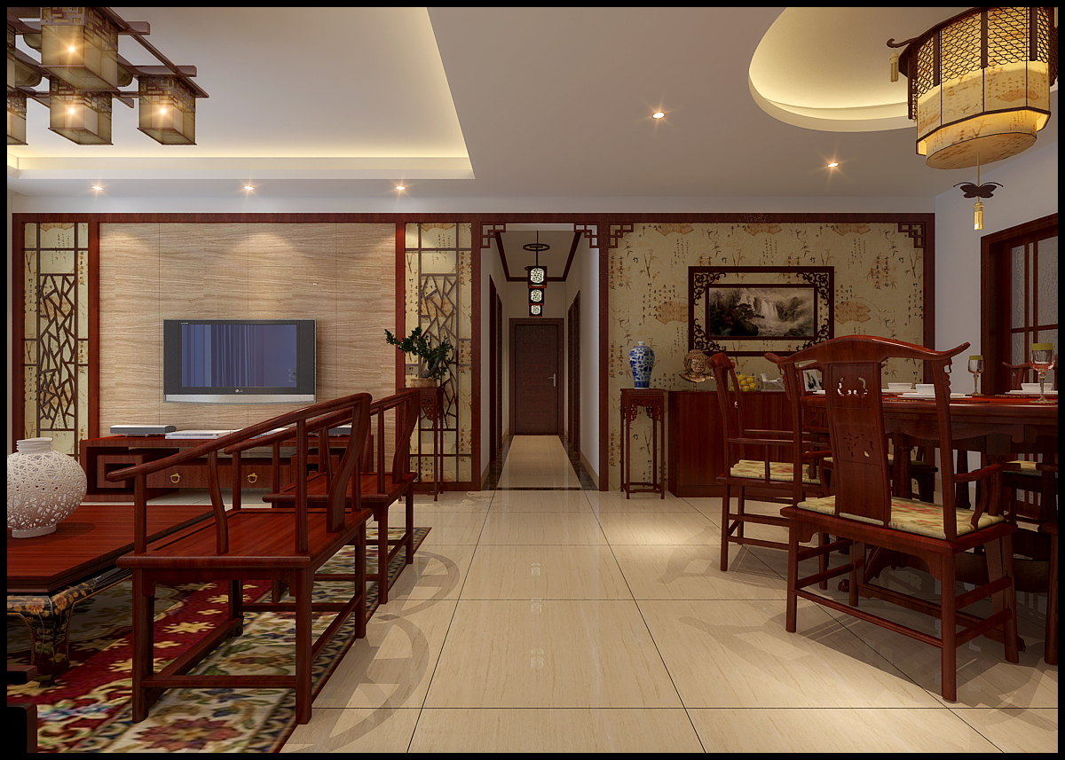 廈門新中式家具_廈門新中式風格裝修_廈門中式別墅