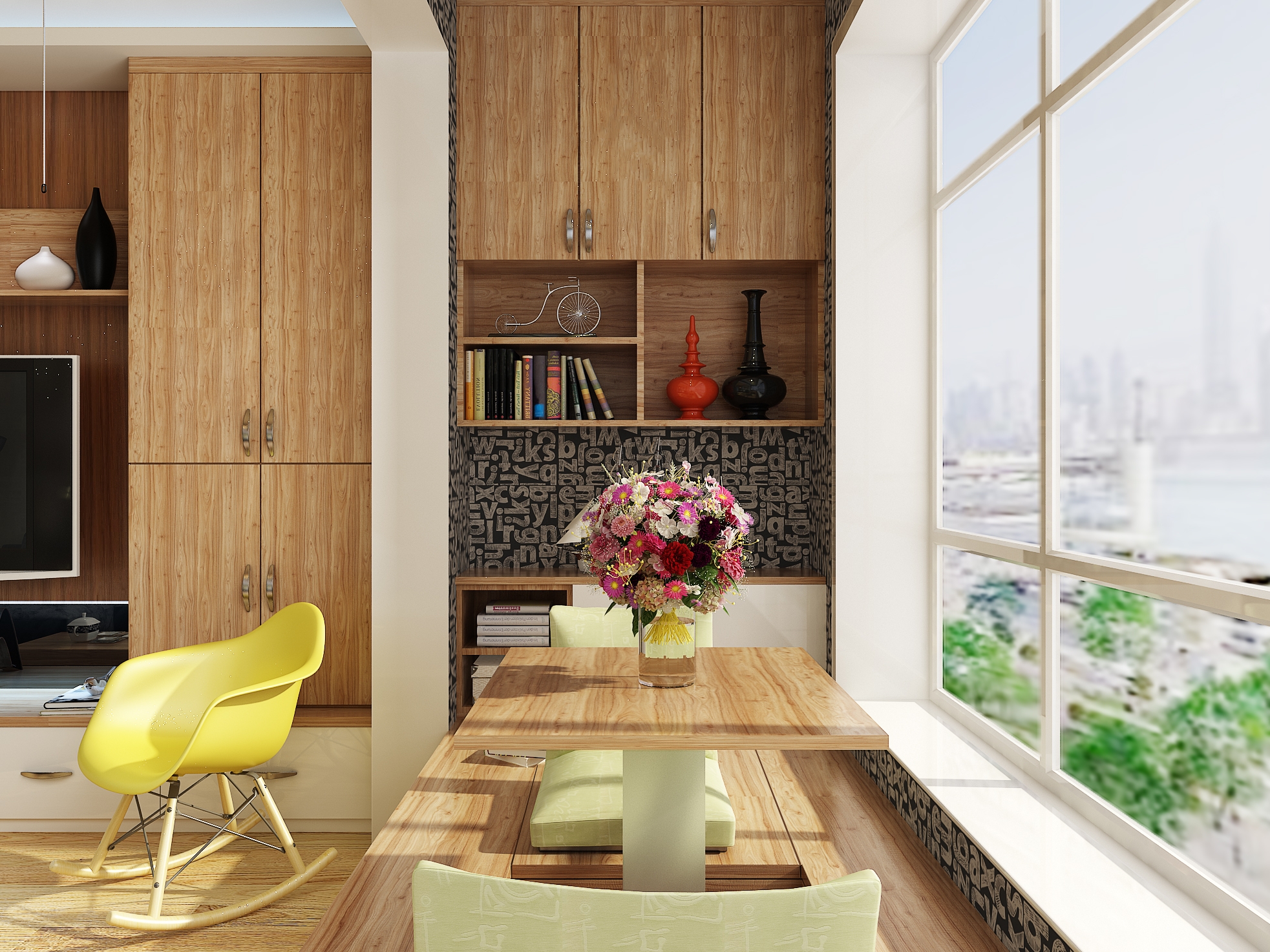 現(xiàn)代風格客餐廳