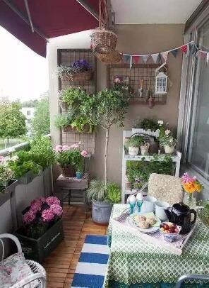 家庭裝修，陽臺這么改造，美觀又實用，太聰明了