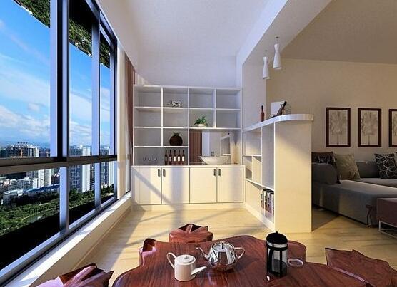 家庭裝修，陽臺這么改造，美觀又實用，太聰明了