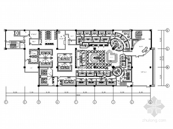 [石家莊]環(huán)境氛圍極好的酒吧室內(nèi)設(shè)計(jì)CAD施工圖（含效果圖）