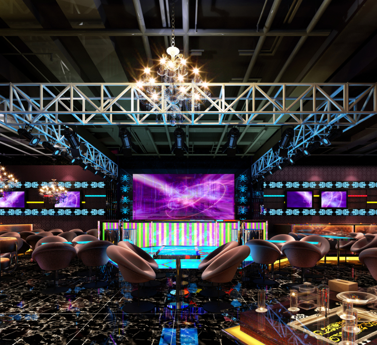 [許昌]設(shè)計(jì)感超強(qiáng)的酒吧設(shè)計(jì)效果圖（含3D模型，材質(zhì)，光域網(wǎng)）