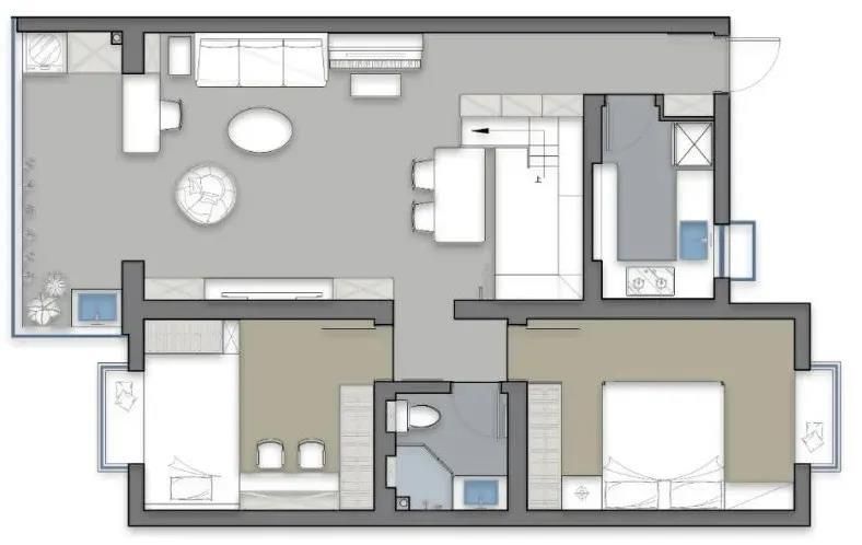 廈門小戶型裝修設(shè)計_廈門小戶型家庭裝修_廈門裝修風(fēng)格