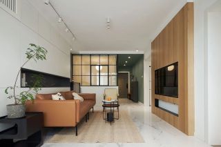 廈門90㎡兩居巧用玻璃隔斷秒變?nèi)?，還多出了“熊孩子”的開心樂園