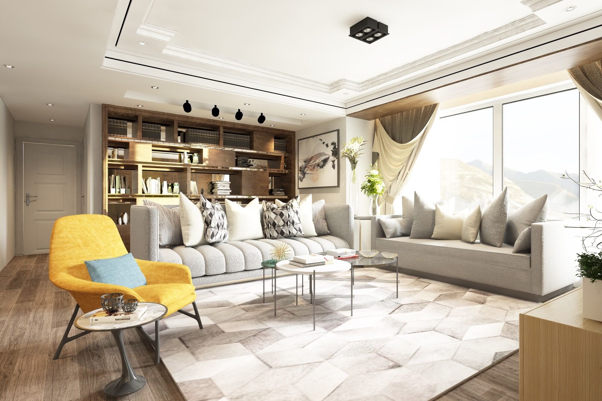 240平米的現(xiàn)代風(fēng)格，原來復(fù)式還可以這樣裝修！