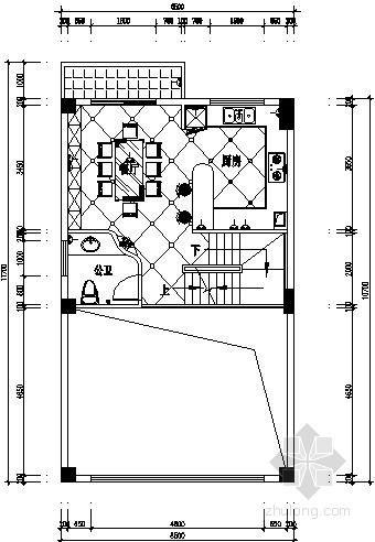 廈門(mén)某別墅樓電氣全套圖紙