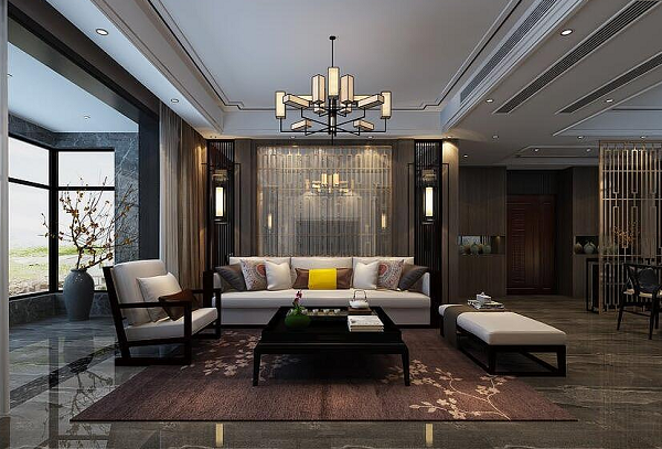 廈門裝修效果圖_廈門新中式家具_廈門有家裝飾新中式裝修報價