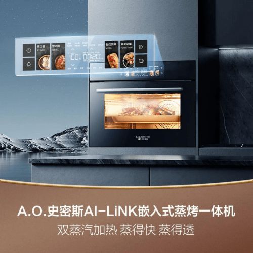 雙十一必入神器！A.O.史密斯 AI-LiNK 嵌入式蒸烤一體機，讓你秒變廚神！