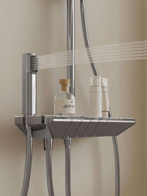 情緒價值MAX！安華T1系列明桿淋浴花灑讓你尋回淋浴舒適