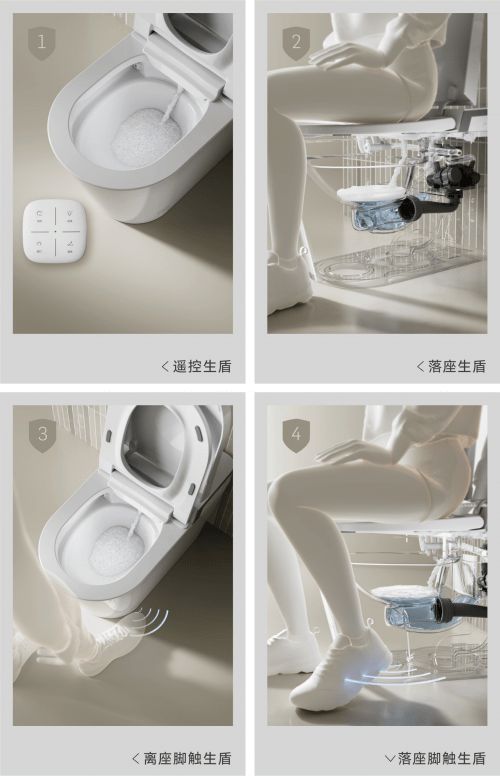 終結男士小便噴濺尷尬，法恩莎T40-L輕智能馬桶來幫忙！