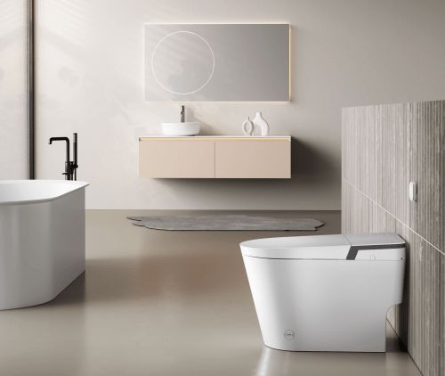 終結男士小便噴濺尷尬，法恩莎T40-L輕智能馬桶來幫忙！